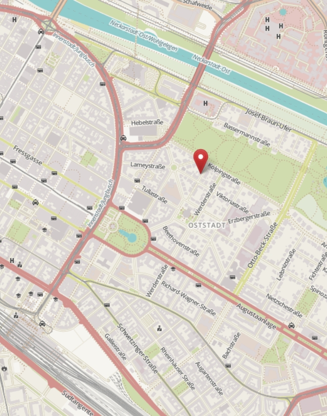 Lachnerstr. 13 auf der Karte von OpenStreetMap